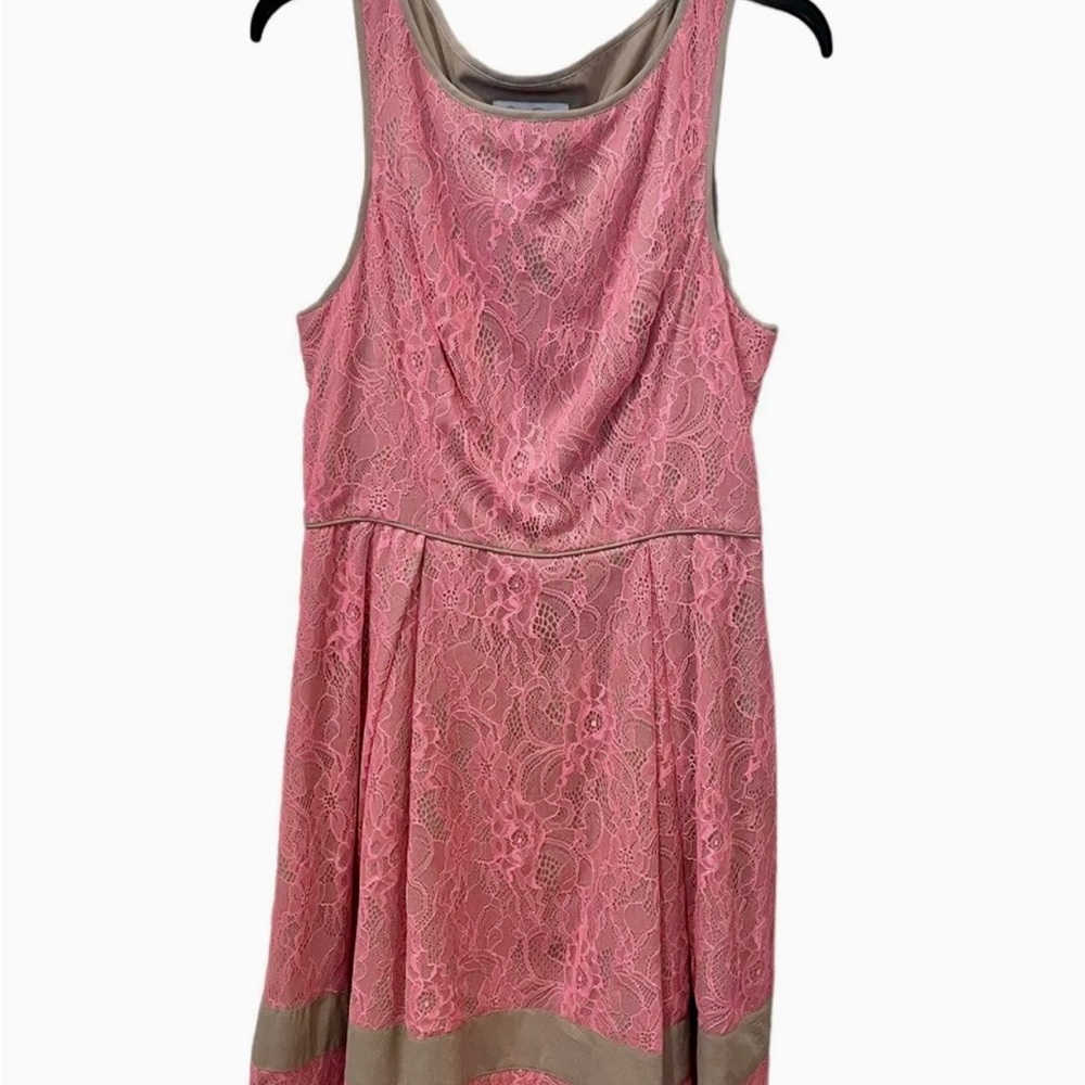 Jessica Simpson Dress Womens Size 12 Pink Lace